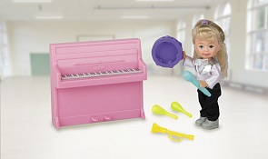 Игровой набор из серии Paula. Я – профессионал – Кукла учитель музыки (Paula, MC23048c)